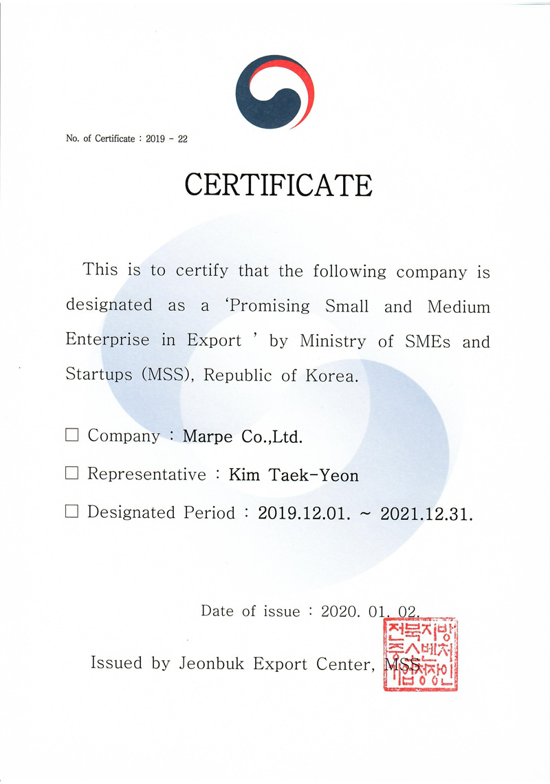 Promising Small and Medium Enterprise in Export