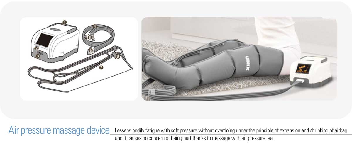 Air pressure massage device